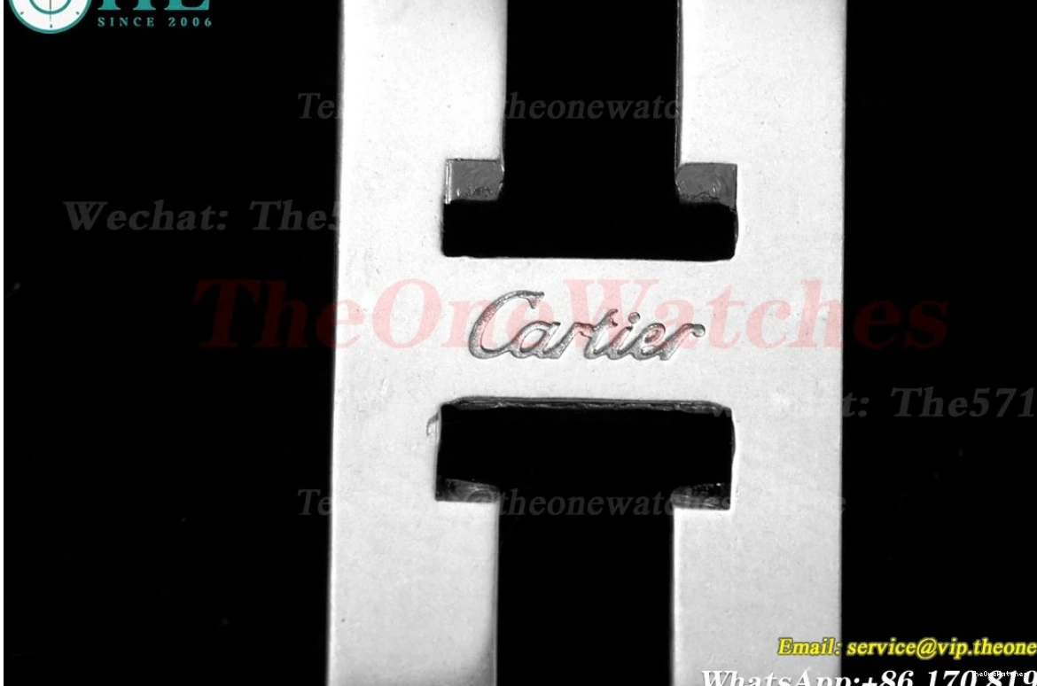 Ballon YG De Stk Bleu Wht 3KF Cartier A076 SS 36mm 0426